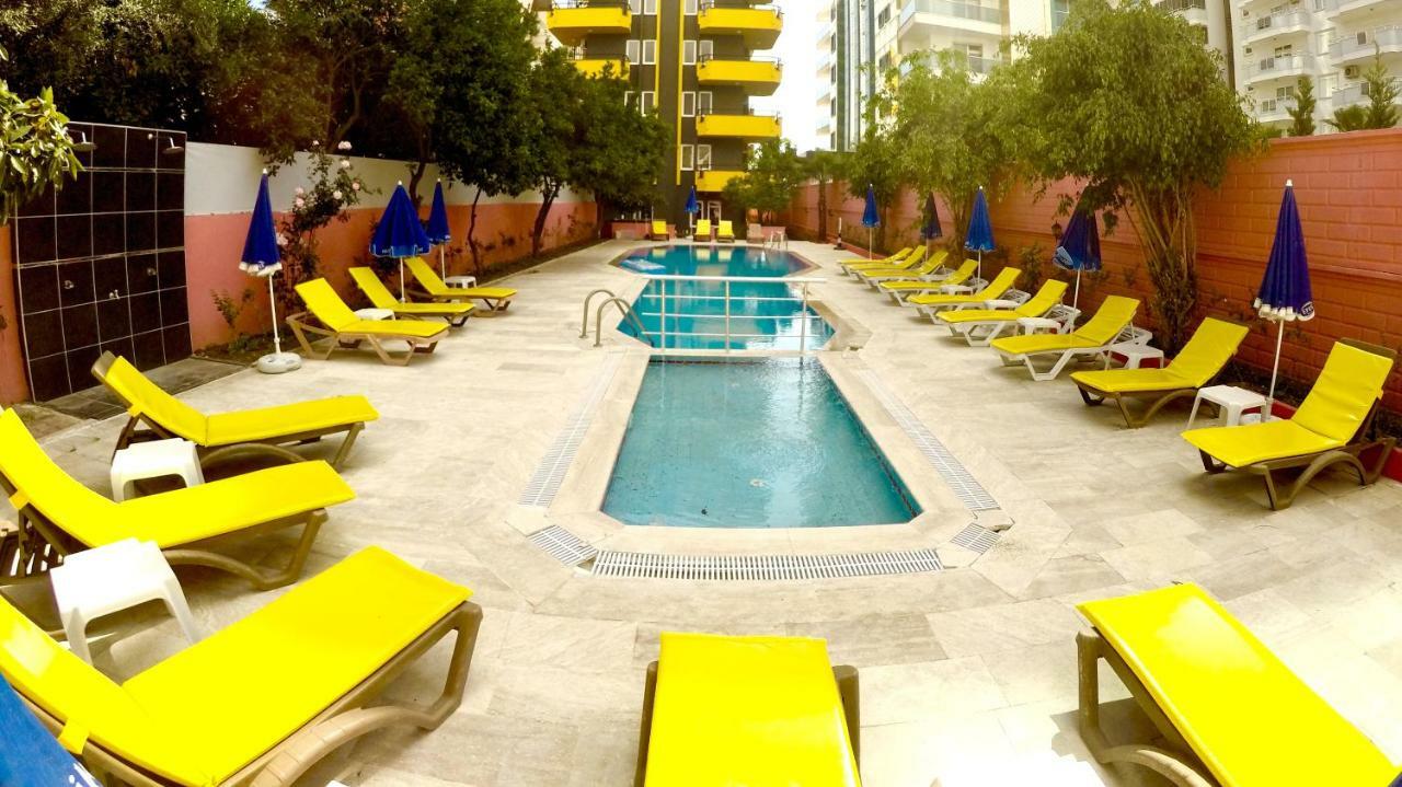 Flamingo Beach & Suite Mahmutlar Exterior foto